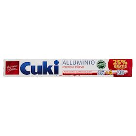 CUKI Rotolo Alluminio Conserva E Cuoce - 25M