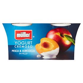 Yogurt Müller alla fragola cremoso intero a pezzi 2 x gr.125 –