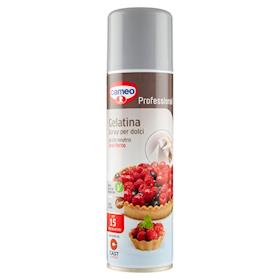 3 PZ CAMEO Professional GELATINA SPRAY per dolci post-Forno senza