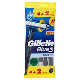 1 Confezione Bic Lametta Rasoio Comfort 4+2 Usa e Getta a tre Lame con 3  Pivot