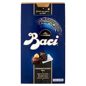 BACI PERUGINA Cioccolatini Fondenti ripieni al Gianduia Scatola 200g