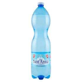 Acqua Sant'Anna Pack 1,5L Lievemente Frizzante, 36 Bottiglie, Acqua  Minerale Lievemente Frizzante Oligominerale Minimamente mineralizzata