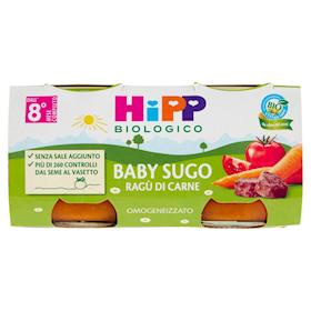 Hipp Bio Hipp Bio Omogeneizzato Sugo Ragu' Di Manzo 2x80 G