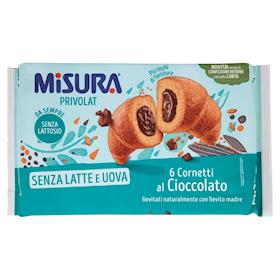 Mulino Bianco Cornetti Integrali Merenda con 100% Farina Integrale 6 pezzi  240g, Decò a casa