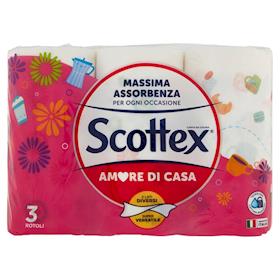 Scottex Carta da Cucina, Tuttofare, 101 Usi, 2 Lati Diversi 2 maxi rotoli