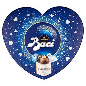 San Valentino: Scatola Cuore Grande con Cuore di Cioccolato Fondente e  Peluche - 300g