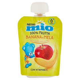 Mellin Omogeneizzato Banana 4 Mesi - 2 x 100 gr - Vico Food Box