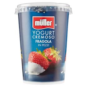 müller Yogurt Cremoso Fragola in Pezzi 500 g, Decò a casa