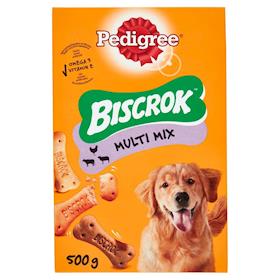 CROCCHETTE BISCOTTI CANE ADULTO CIBO SECCO PER CANI FRISKIES SNACK DI POLLO  500g