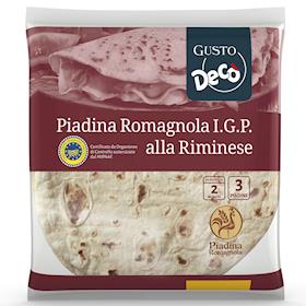 Gusto Decò Piadina Romagnola Fresca Igp Gr 330, Decò a casa