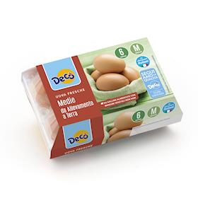 4 uova fresche grandi biologiche - IN'S Mercato Bio - 200 g
