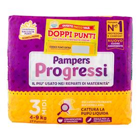 Shop Risparmio Casa - Pampers Pannolini Progressi Midi tg.3 4-9 kg 28 pz