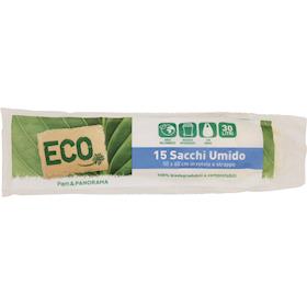 Sacchi biodegradabili Domopak Spazzy per rifiuto umido 10 l 20 pz