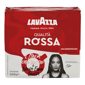 Lavazza Caffè qualità rossa macinato 2x250gr