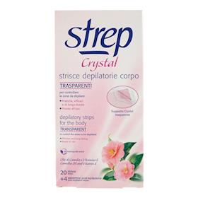 STREP STRISCE DEPILATORIE VISO E PARTI DELICATE scatola 10 strisce