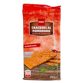 Crackers salati senza grani di sale in superficie 500 gr