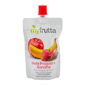 Frutta frullata Mela BIO - 100 grammi - Doypack - Frullà