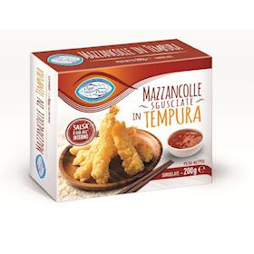 Mazzancolle in tempura