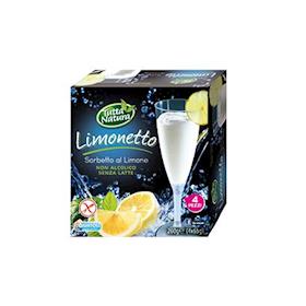 Limonetto - sorbetto al limone in flute