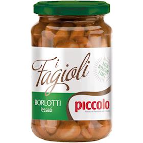 Fagioli borlotti in scatola 400gx24 - Valgri