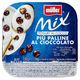 YOGURT CREMOSO COCCO IN PEZZI MULLER gr 500