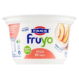 Yogurt greco pesca / mirtilli 0% grassi 150 gr