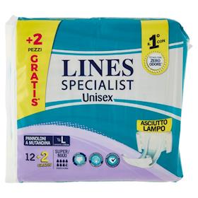 Lines Specialist Unisex Extra Pants Ipoallergenici Tg. M 7 pz