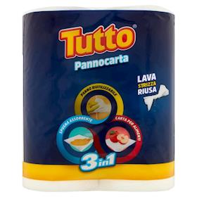 Scottex Tuttofare Carta da Cucina, Due Lati Diversi, 24 Maxi Rotoli