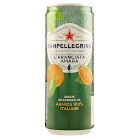 San Pellegrino Bibite Gassate, Aranciata, 125cl